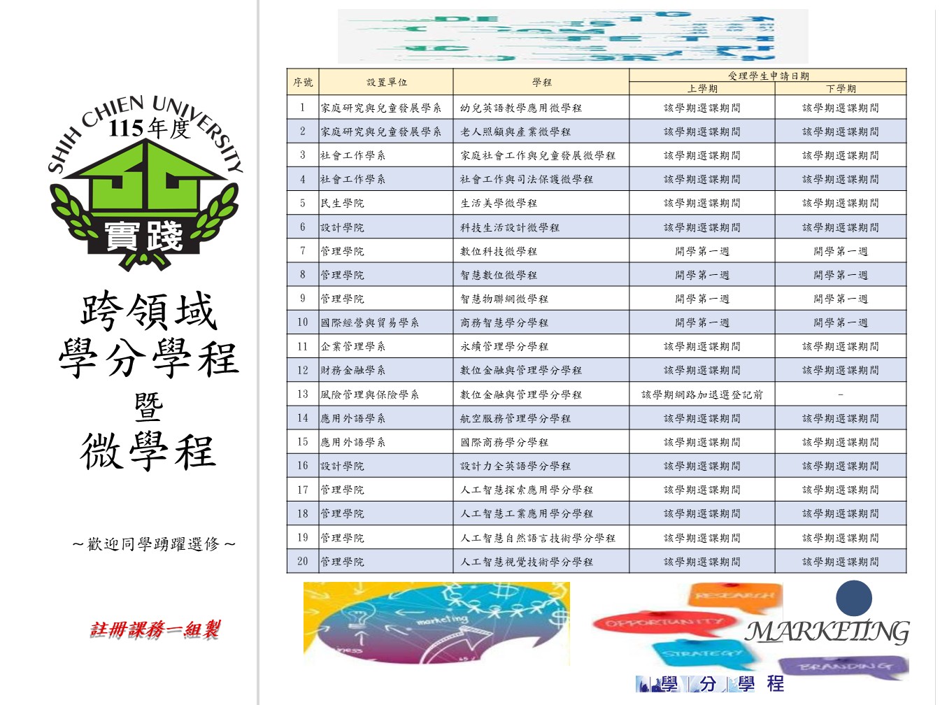 115-1 宣傳海報-跨領域學分學程-115.05.14